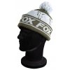cpr990 fox green silver lined bobble hat on head