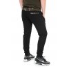 black camo logo joggers back