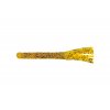 nri028 rage floating funky worm 9cm golden glitter uv main