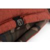cfx169 175 fox orange camo reversible jacket logo tab detail 2