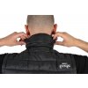 rage heated padded gilet removing hood