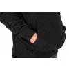 ccl226 231 fox collection hoody black and orange pocket detail