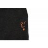 ccl238 243 fox collection joggers black and orange logo detail