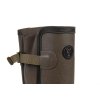 cfw162 167 fox neoprene khaki camo wellington boots buckle detail