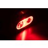 cei227 fox halo multi colour 500c headtorch red