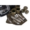 clu488 fox camolite 2 person dinner set open contents out 2