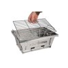 ccw032 fox cookware foldable bbq removing grill