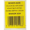 Wobler Salmo Boxer 4SDR Silver Ghost
