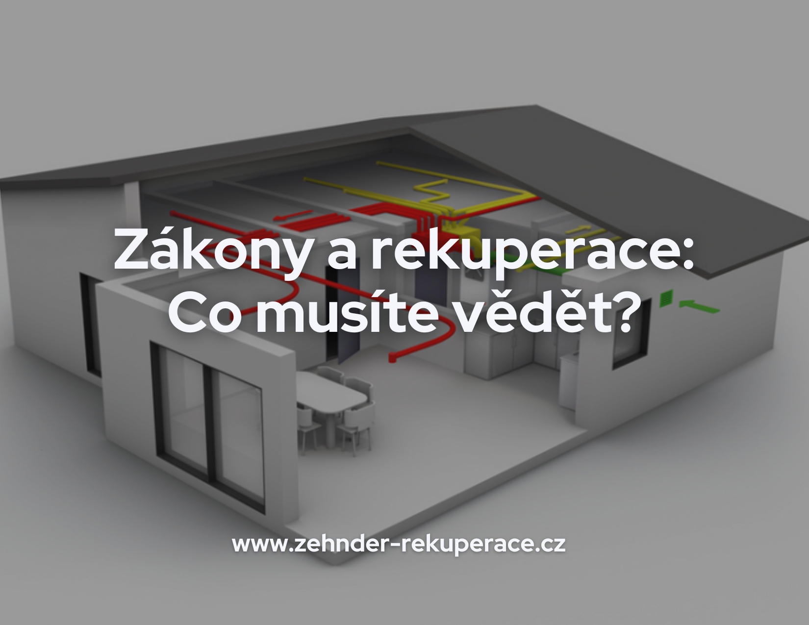 Zákony a regulace týkající se řízeného větrání s rekuperací