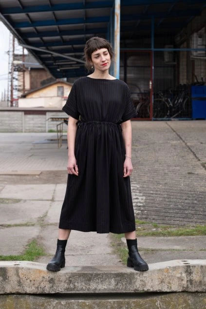 Pruhované šaty ERMINA