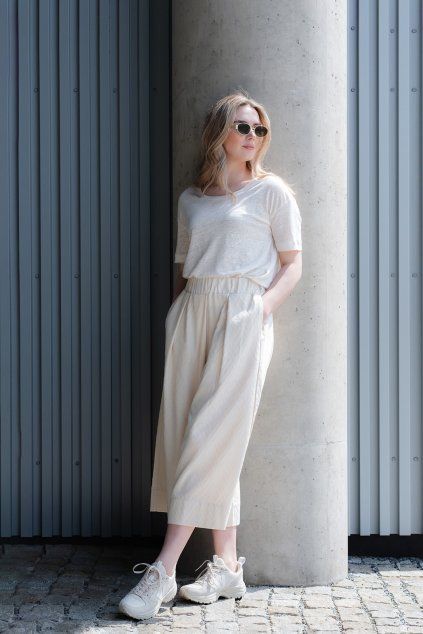 CULOTTES ESTELLE "IVORY CHEVRON"