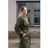 TENCELOVÁ MIKINA LIV "KHAKI GREEN"