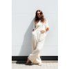 PALAZZO GISELLE "IVORY CHEVRON"