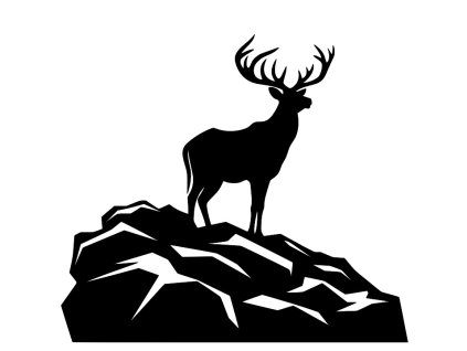 432 jelen na skále