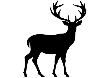 473 obraz jelen tělo