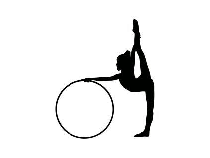 542 Moderní gymnastika kruh