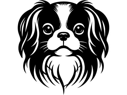 Dekorace na zeď - Japonský chin (šířka 30 cm)