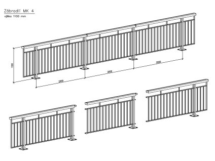 z†bradl° MK 4 1100 mm