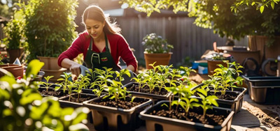 Wie man Tomaten und Paprika richtig in den Garten umpflanzt?
