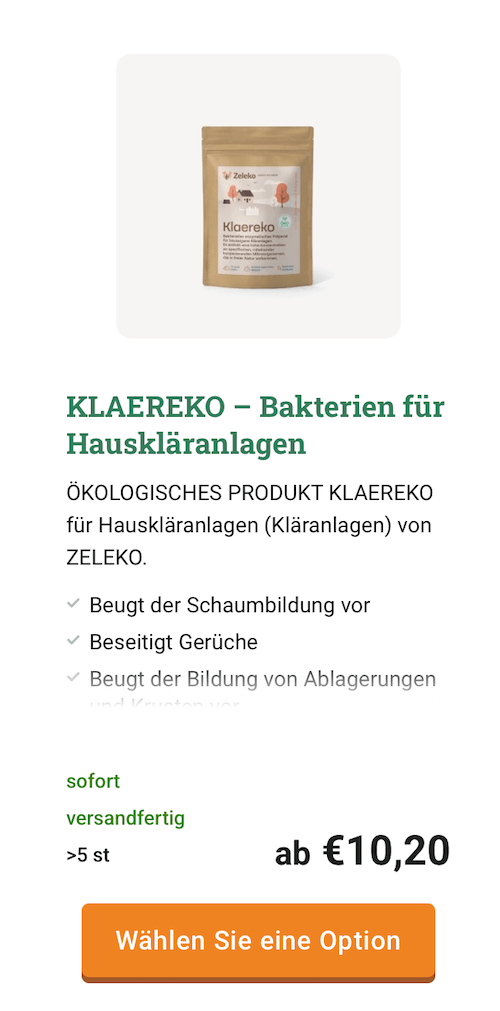 KLAEREKO-produkt