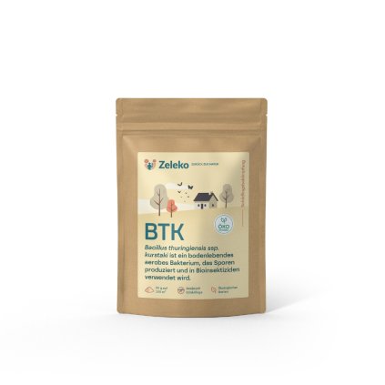 BTK – auffressen durch Raupen