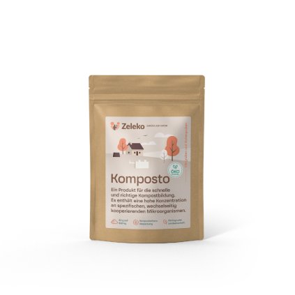 KOMPOSTO — ein natürlicher Kompostbeschleuniger