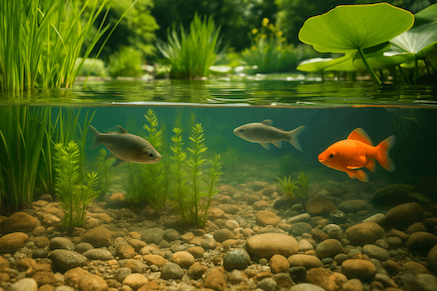 Zdravá voda v jezírku: Jak spolupracují nitrifikační a denitrifikační bakterie