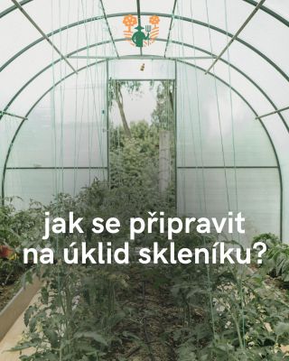 A je to tady! Čeká nás úklid skleníku. 🪴🤗 👉Začněte odstraněním všech rostlinných zbytků a starého substrátu. 🌿🗑️ 👉Umyjte...