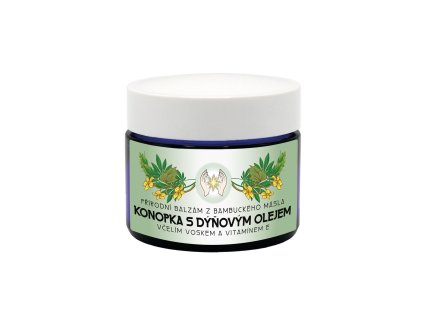 Konopka s dýňovým olejem a vitaminem E