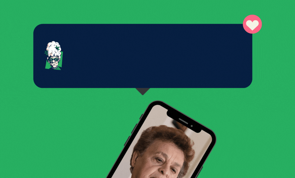 ZELENÁ BÁBA MÁ INSTAGRAM