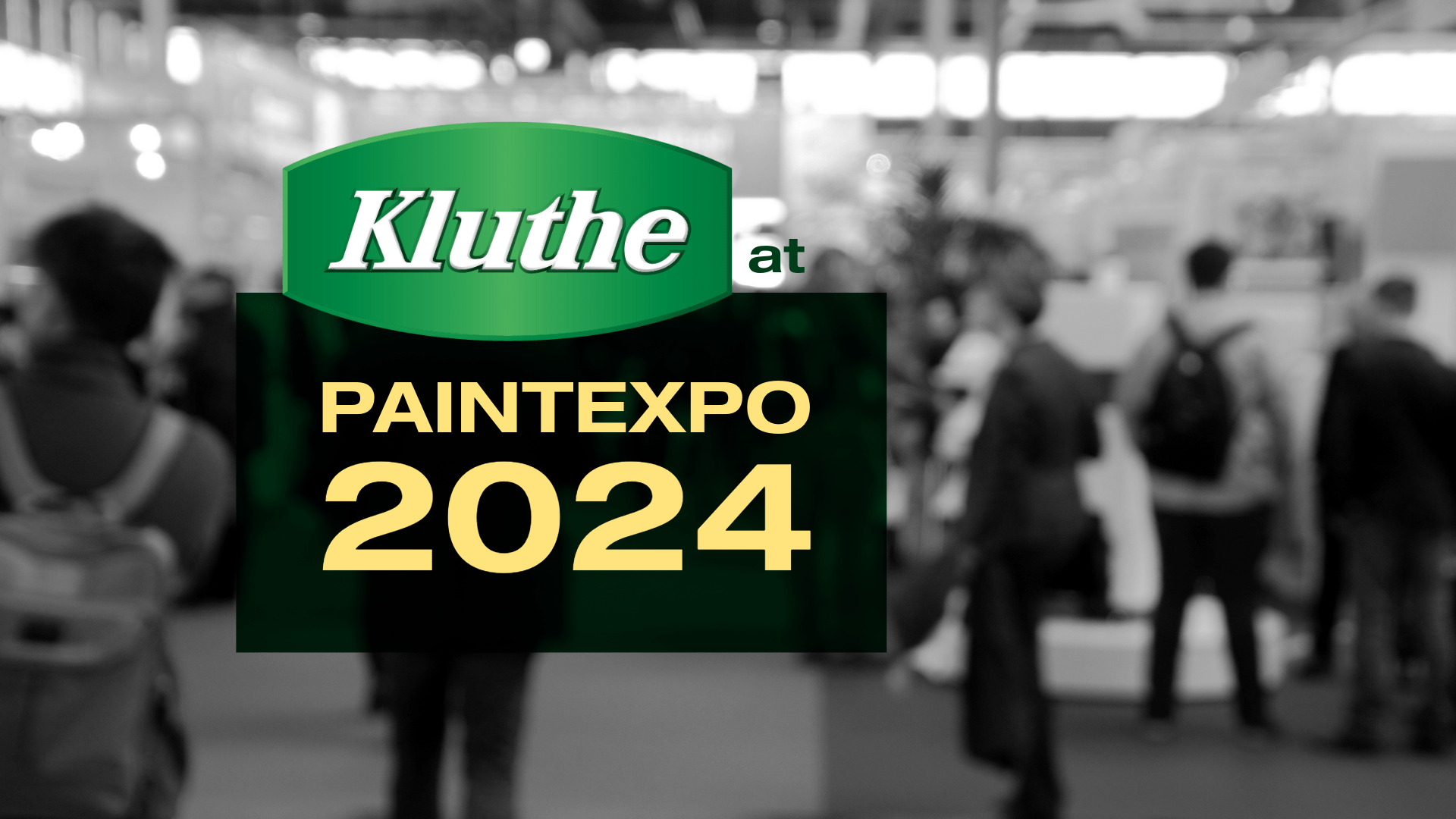 KLUTHE na PaintExpo Karlsruhe 2024