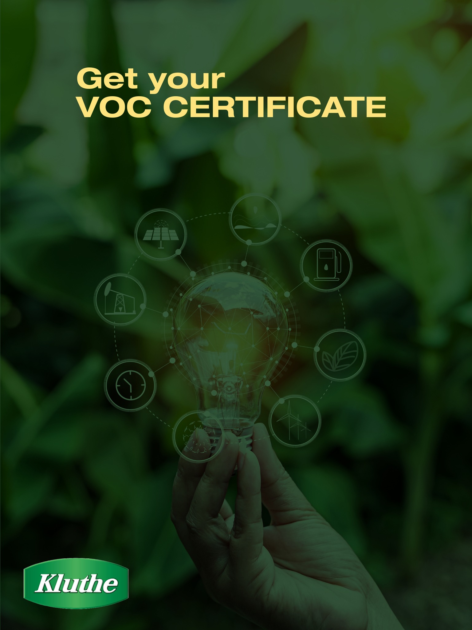 VOC certifikát Kluthe - snižujte bilanci organických rozpouštědel
