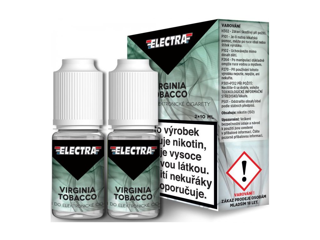 Liquid ELECTRA 2Pack Virginia Tobacco 2x10ml - 6mg