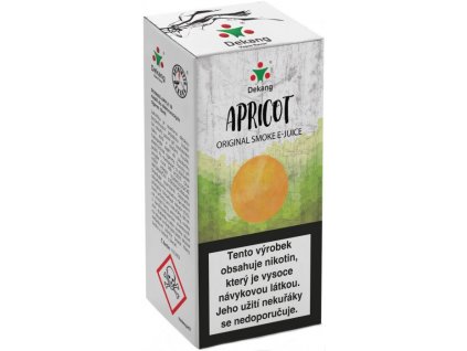 Liquid Dekang Apricot 10ml - 18mg (Meruňka)
