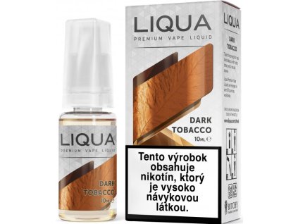 Liquid LIQUA SK Elements Dark Tobacco 10ml-12mg (Silný tabák)