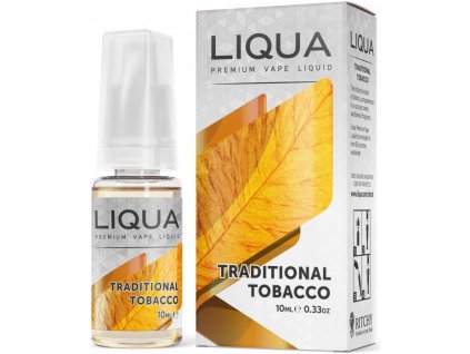 Liquid LIQUA SK Elements Traditional Tobacco 10ml-0mg (Tradiční tabák)