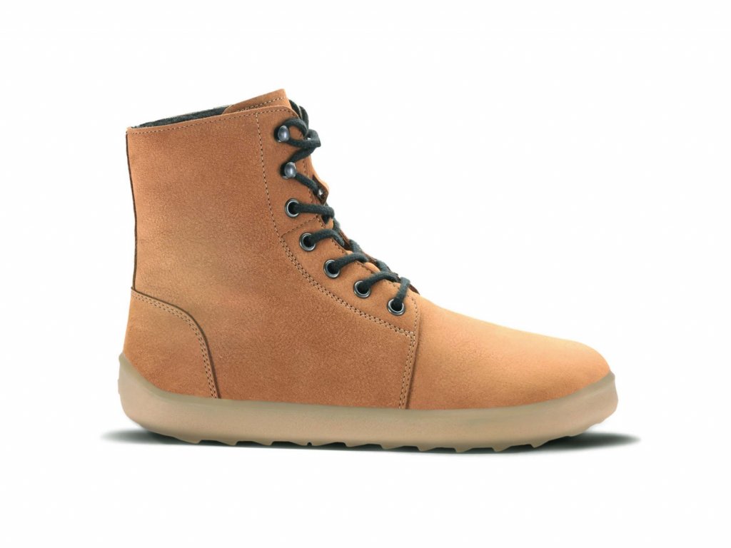 Barefoot kotníkové boty Be Lenka Winter 2.0 Neo – Cognac & Brown | Zelenáčky
