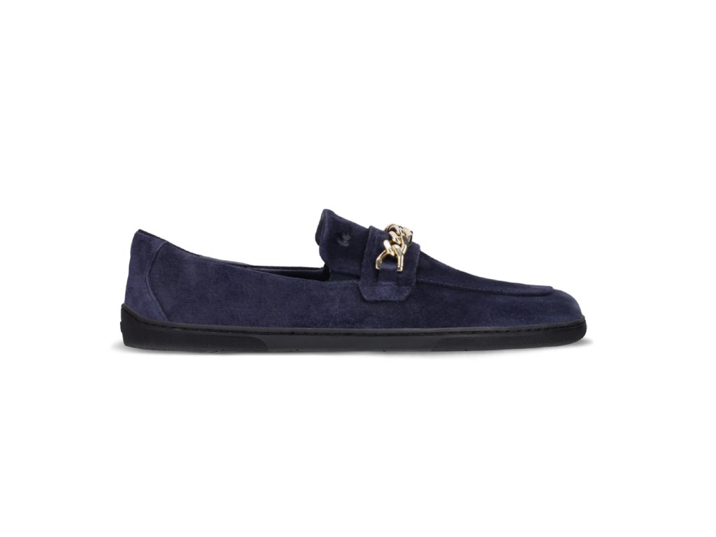 Barefoot mokasíny Be Lenka Prestage - Navy & Gold | Zelenáčky