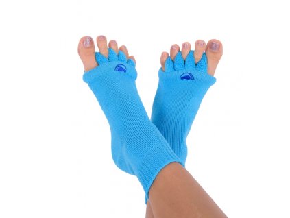 Adjustační ponožky Happy Feet modré| Zelenáčky