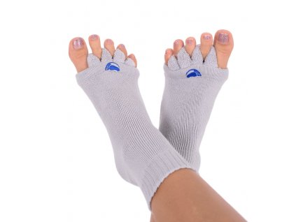 Adjustační ponožky Happy Feet šedé | Zelenáčky