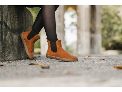 Barefoot boty Be Lenka Entice Neo - Cinnamon Brown | Zelenáčky