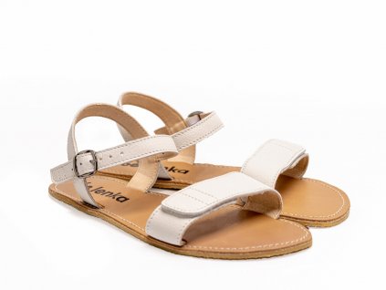 Barefoot sandále Be Lenka Grace - Ivory White | Zelenáčky