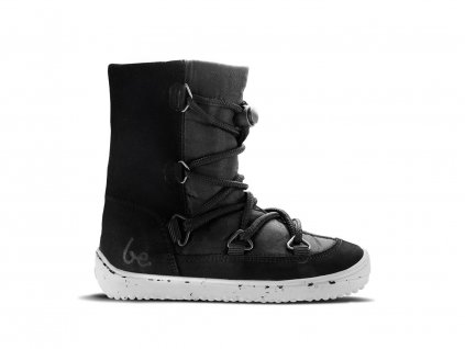 Dětské zimní barefoot boty Be Lenka Snowfox Kids 2.0 - Black | Zelenáčky