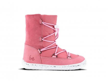 Dětské zimní barefoot boty Be Lenka Snowfox Kids 2.0 - Rose Pink | Zelenáčky