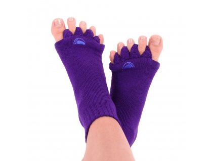 Adjustační ponožky Happy Feet fialové | Zelenáčky