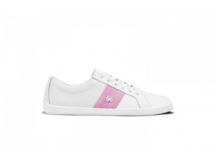 Kožené barefoot tenisky Be Lenka Elite - White & Pink | Zelenáčky