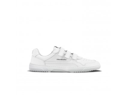 Barefoot tenisky Barebarics Zing - All White - Leather | Zelenáčky