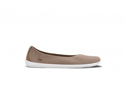 Knitové barefoot baleríny Be Lenka Delight - Biscuit Brown | Zelenáčky