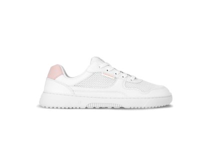 Barefoot tenisky Barebarics Zing Fresh - White & Coral Pink | Zelenáčky