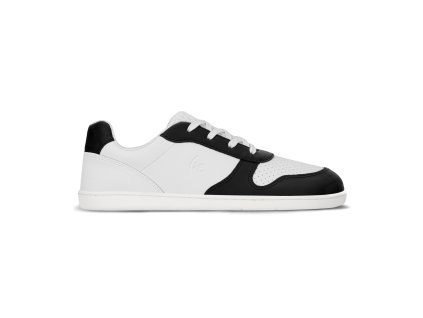 Dětské barefoot tenisky Be Lenka Scoot Junior - White & Black | Zelenáčky